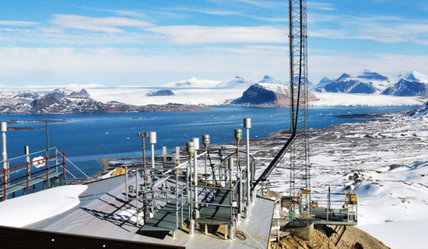 Zeppelinobservatoriet i Ny Ålesund på Svalbard